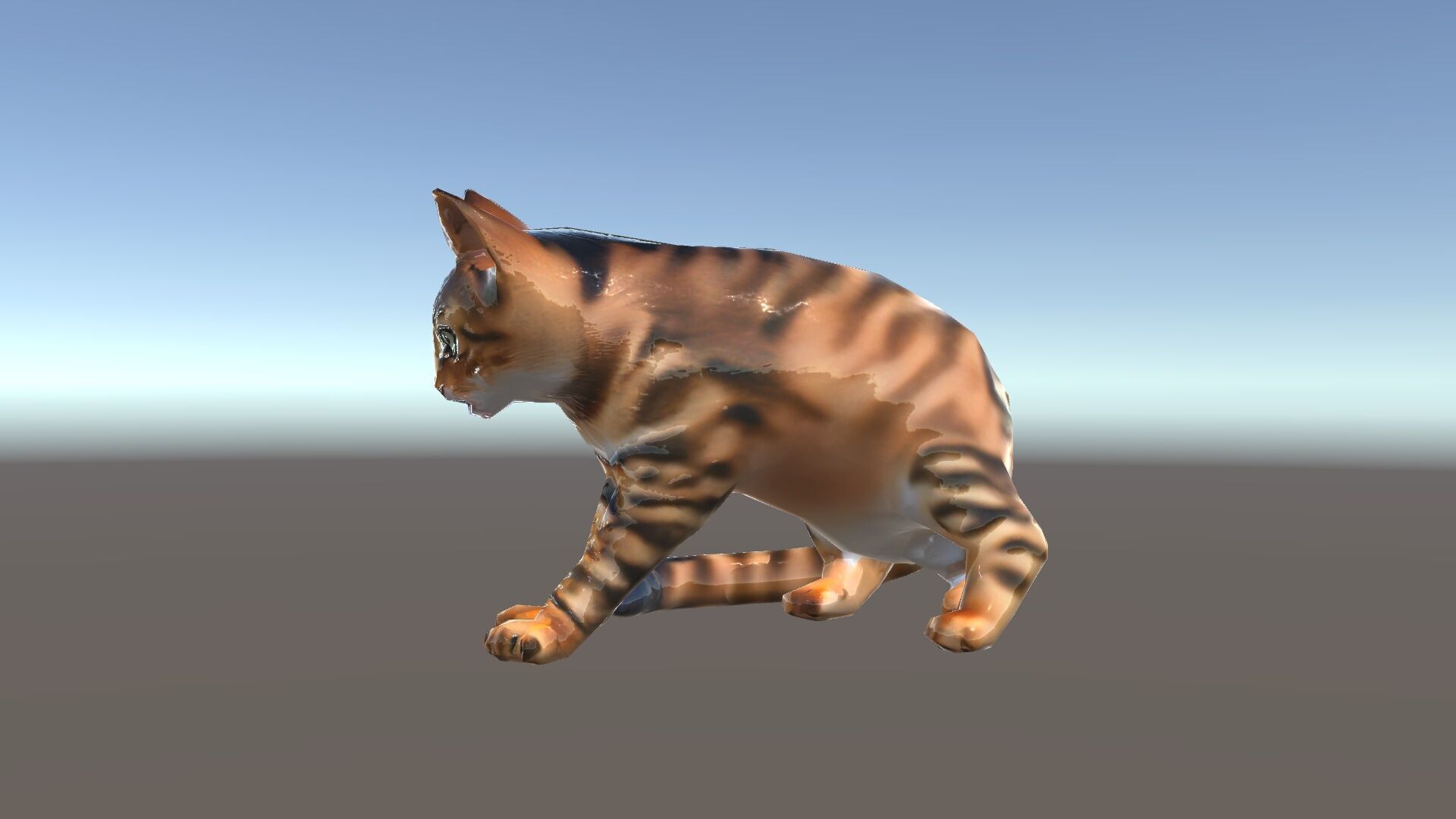 Bengal Cat Realistic Model Pack for D Design Low-poly 3D model_36