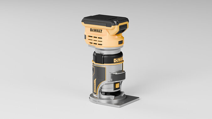 DEWALT DCW600 Brushless Cordless Compact Trimmer 3D model