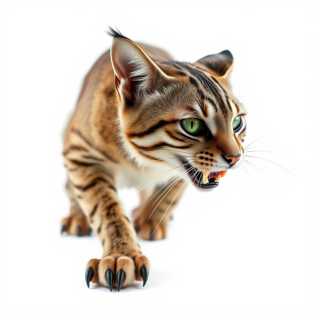 Realistic Wild Cat Model Pack for Animation and Interactive E... Low-poly 3D model_3