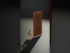 Modern Acoustic Panel and Vase D Model Pack Low-poly 3D model_2