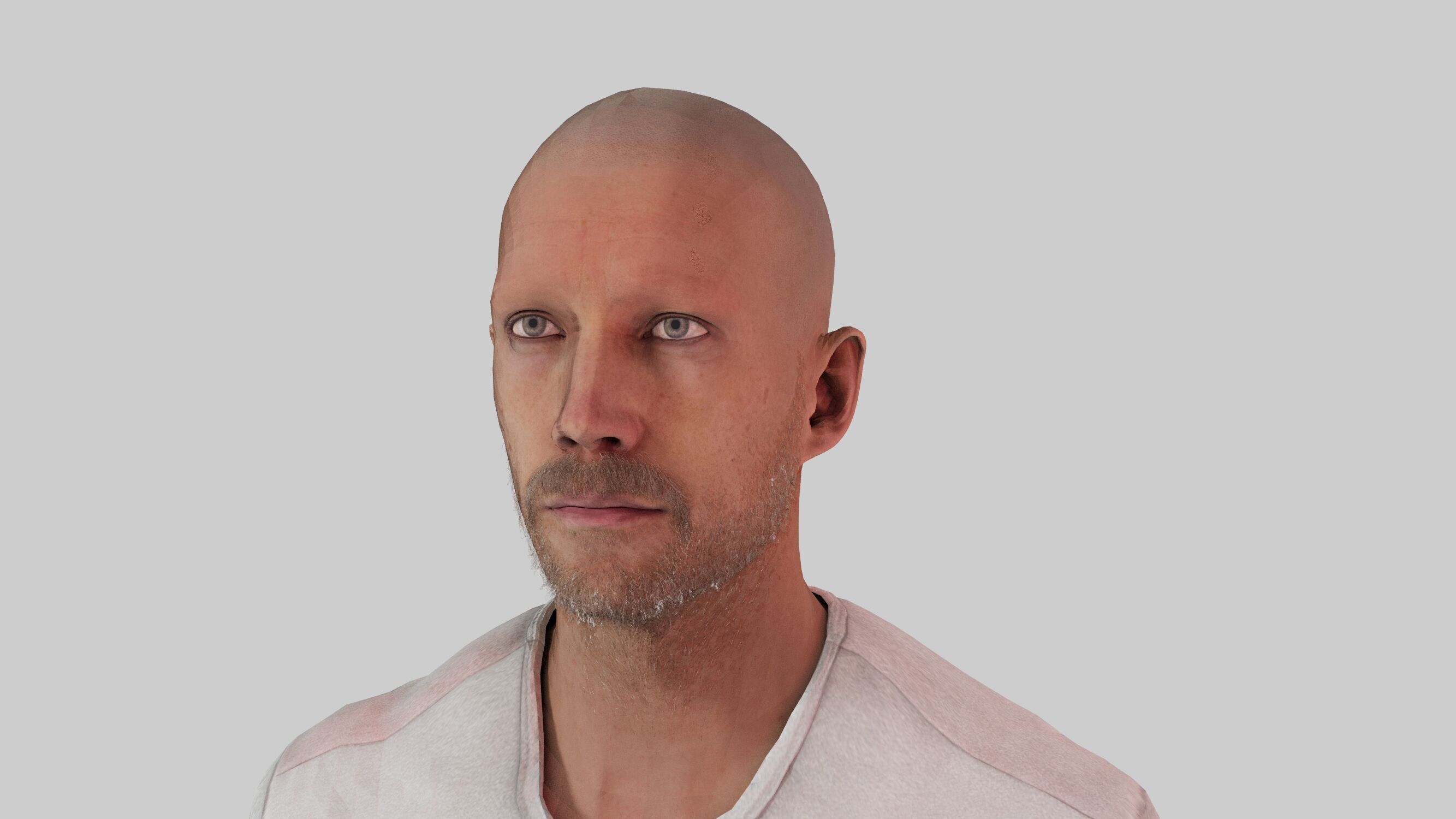 casual man outfit full rigged 3D model_12