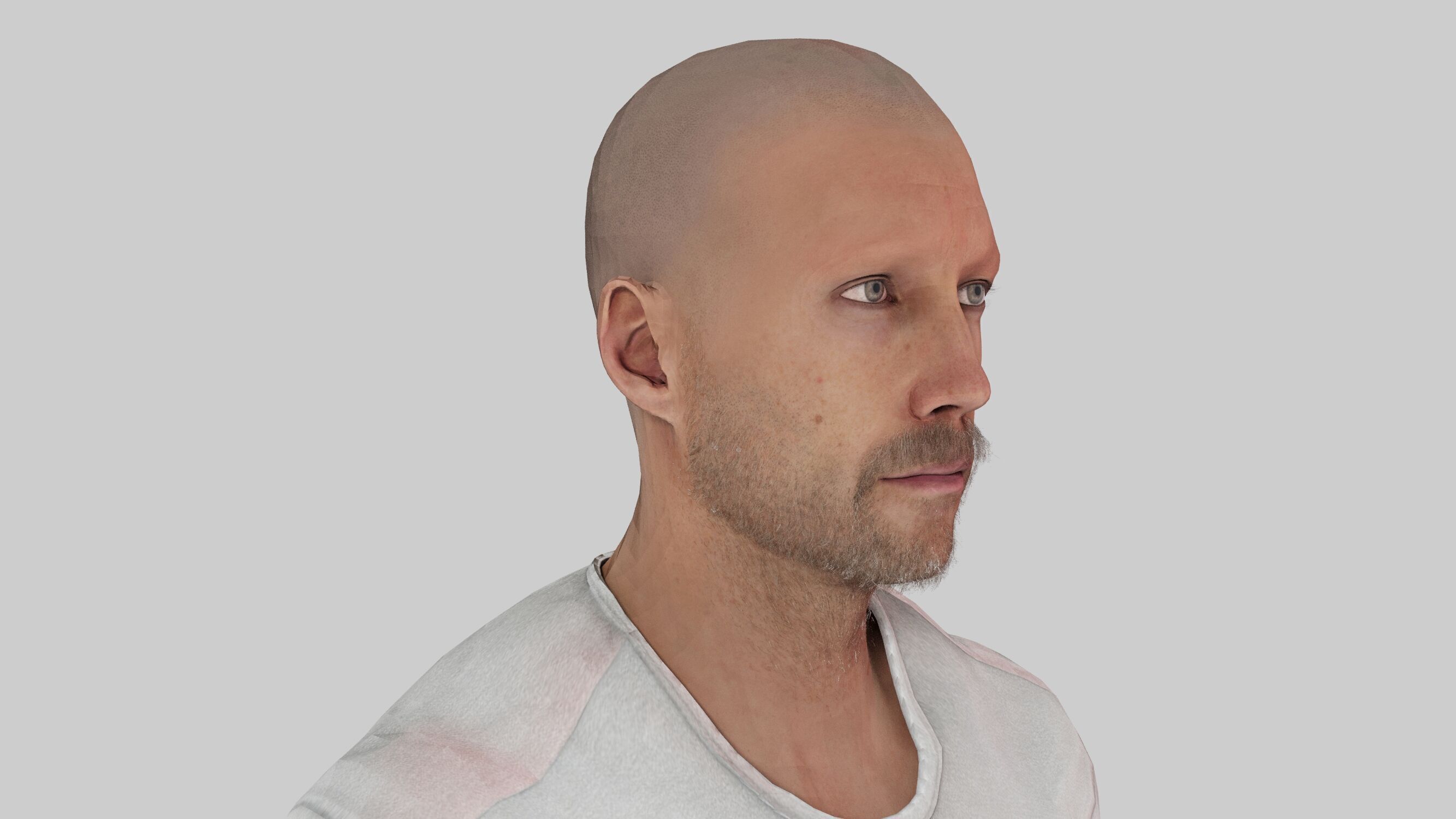 casual man outfit full rigged 3D model_8