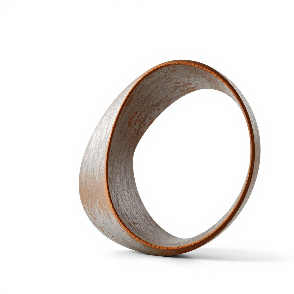 Rustic Metal Ring Model Pack for Virtual Environments Low-poly 3D model_3