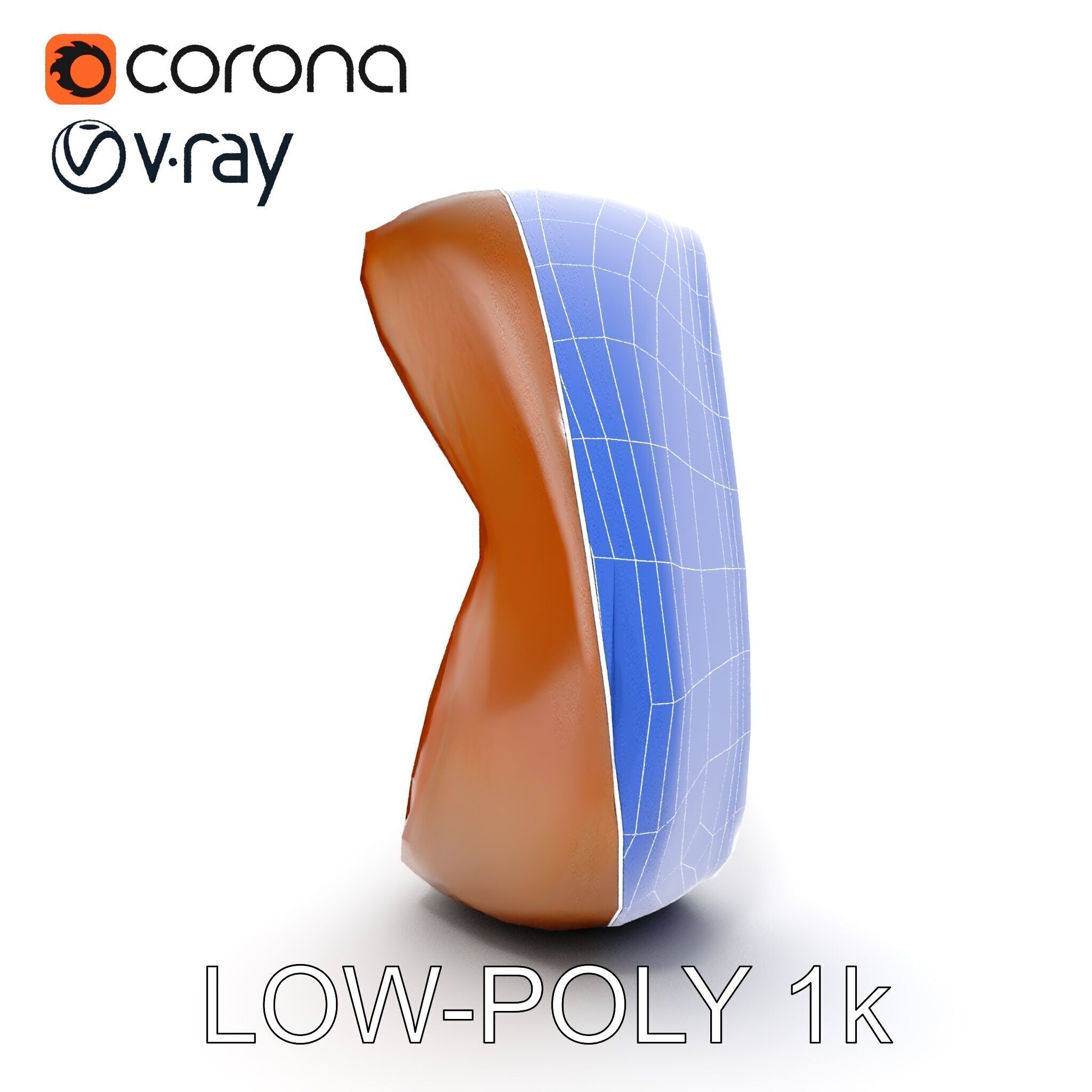 Rustic Metal Ring Model Pack for Virtual Environments Low-poly 3D model_29