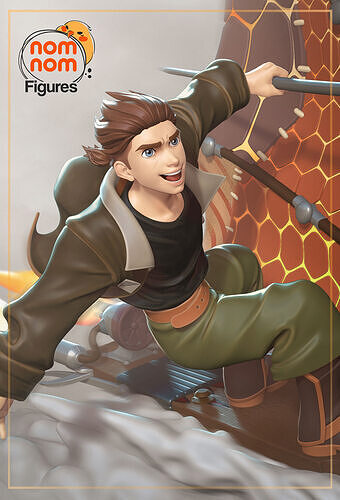 Jim Hawkins - Treasure Planet 3D print model