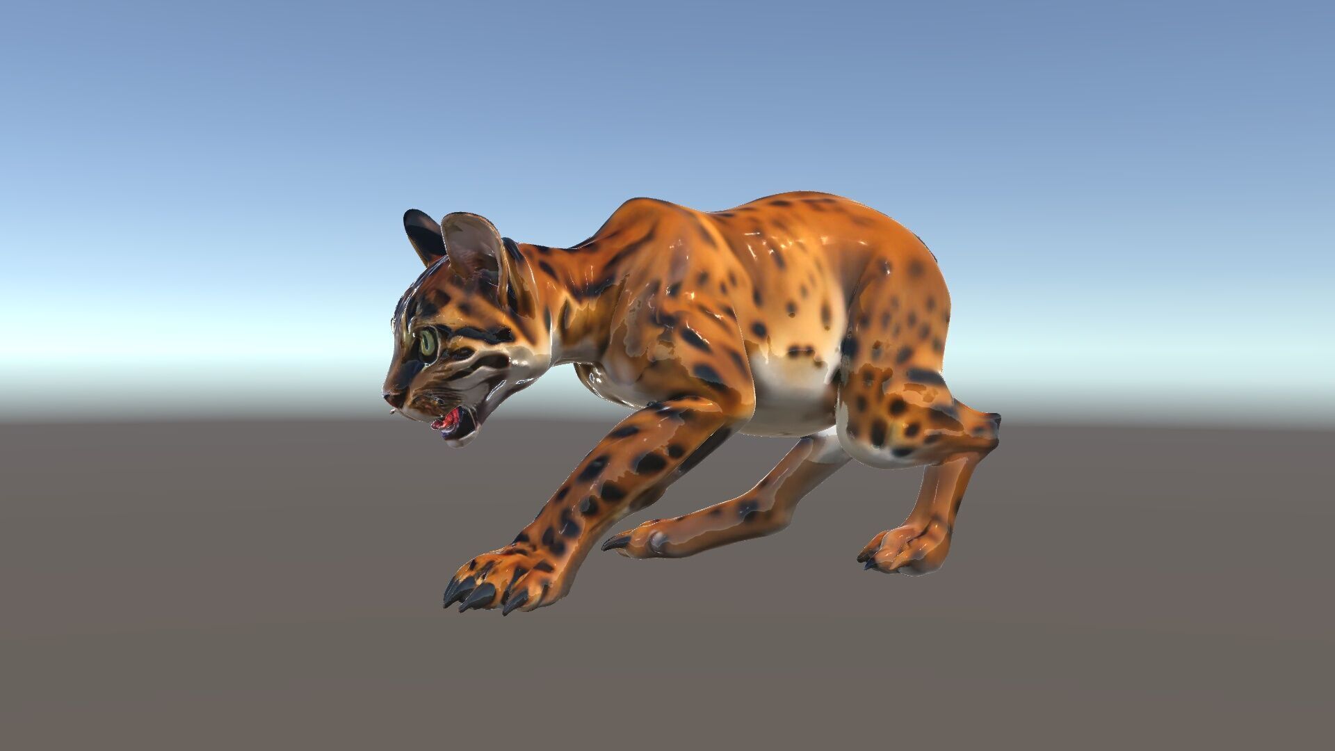 Wildcat Model Pack Low-poly 3D model_34