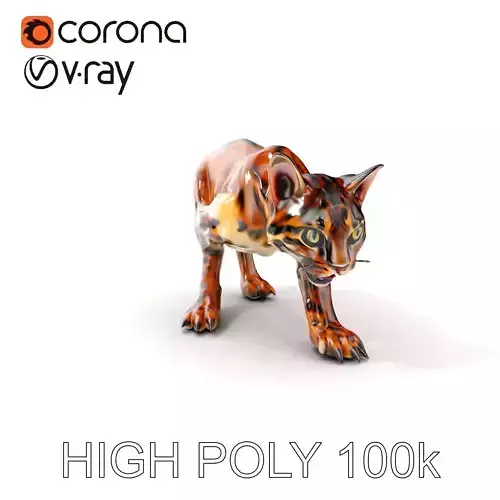Wildcat Model Pack Low-poly 3D model Wildcat Model Pack Low-poly 3D model