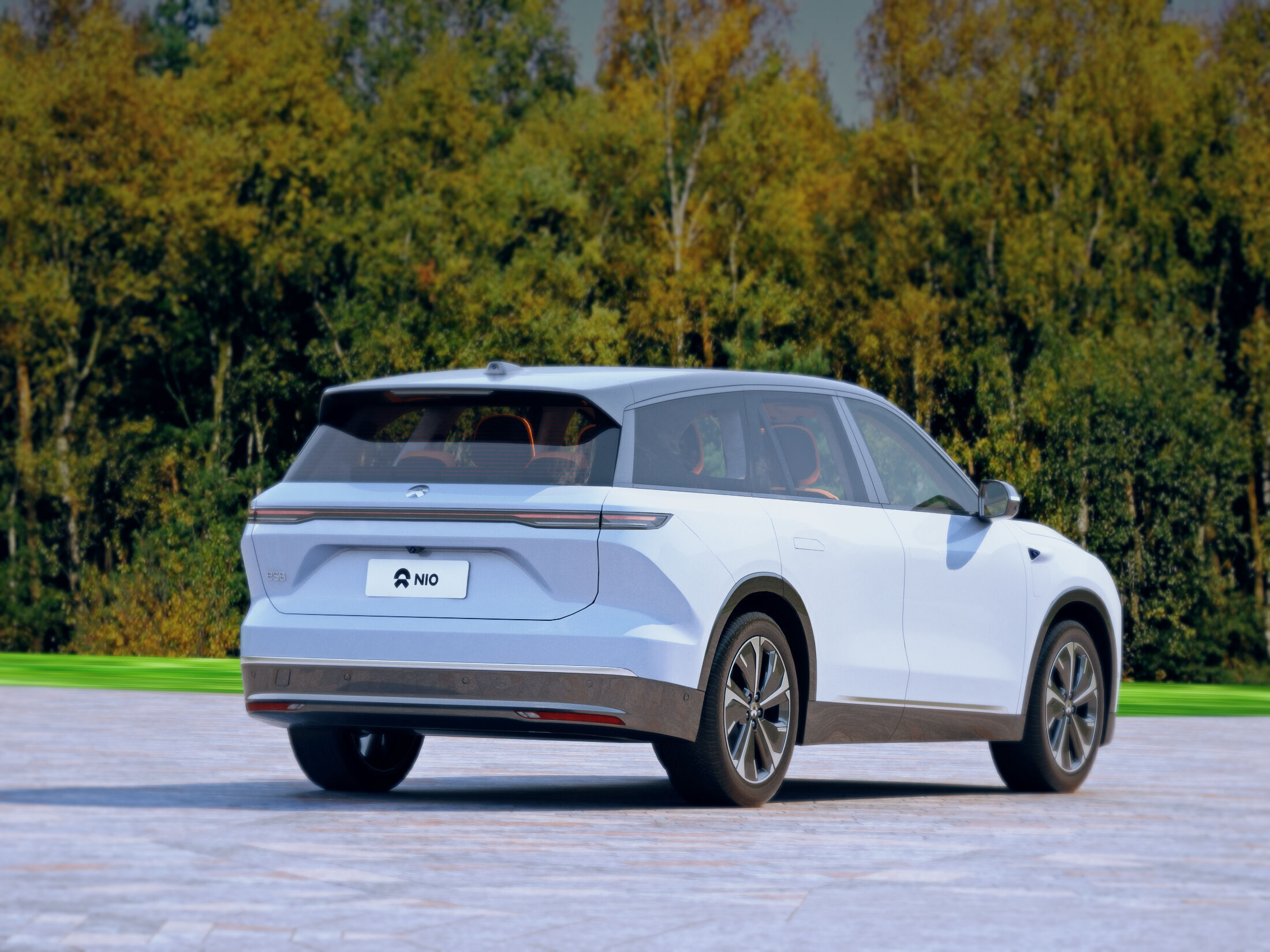 NIO ES8 3D model_2