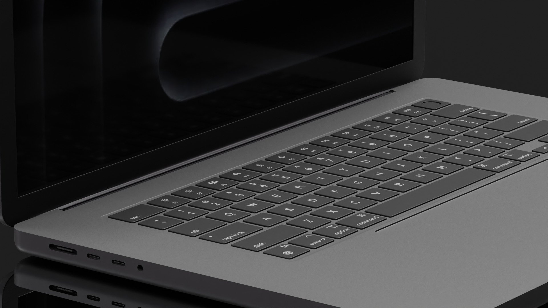 Macbook Pro 16 inch 3D model_4