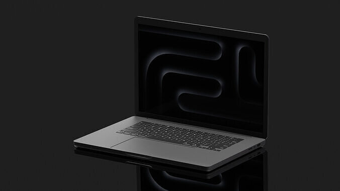 Macbook Pro 16 inch 3D model