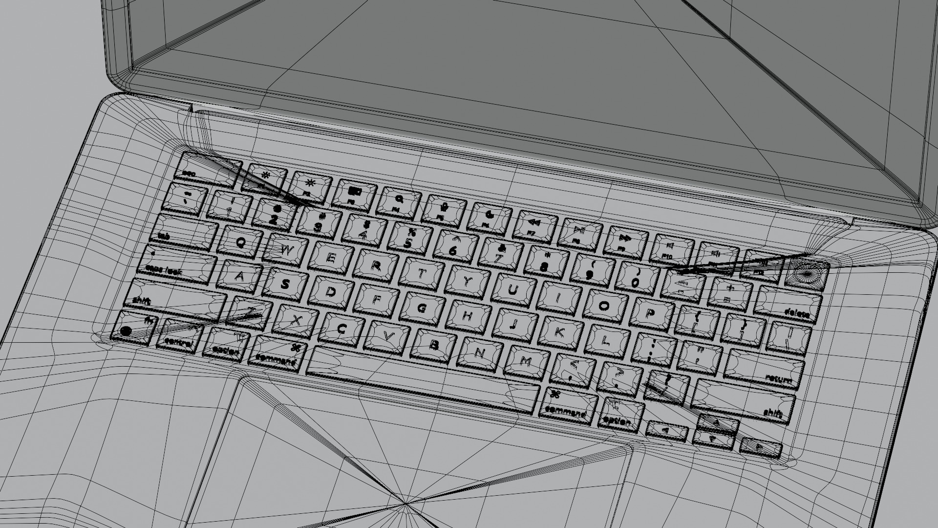 Macbook Pro 16 inch 3D model_8