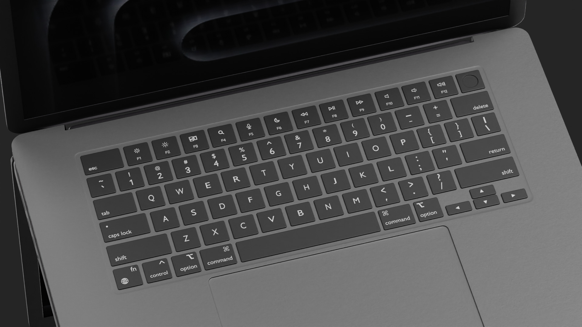 Macbook Pro 16 inch 3D model_6