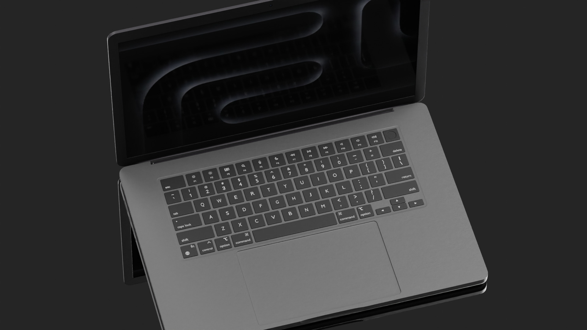 Macbook Pro 16 inch 3D model_1