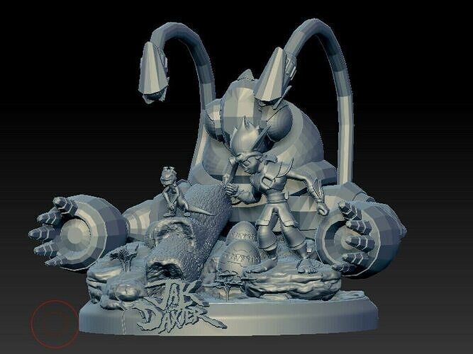 Jak  Daxter Diorama  3D print model