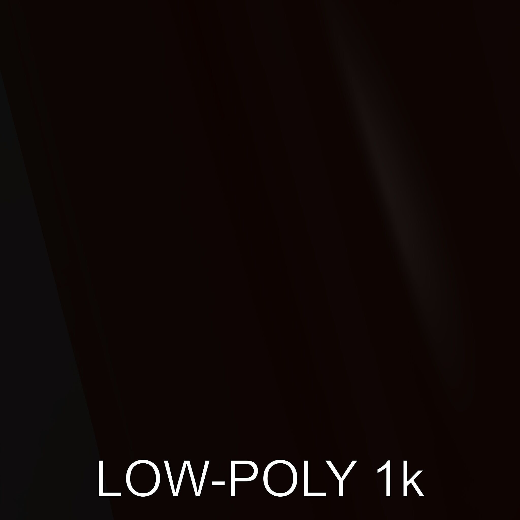 Sculptural Curved Metal Art Model Pack Low-poly 3D model_12