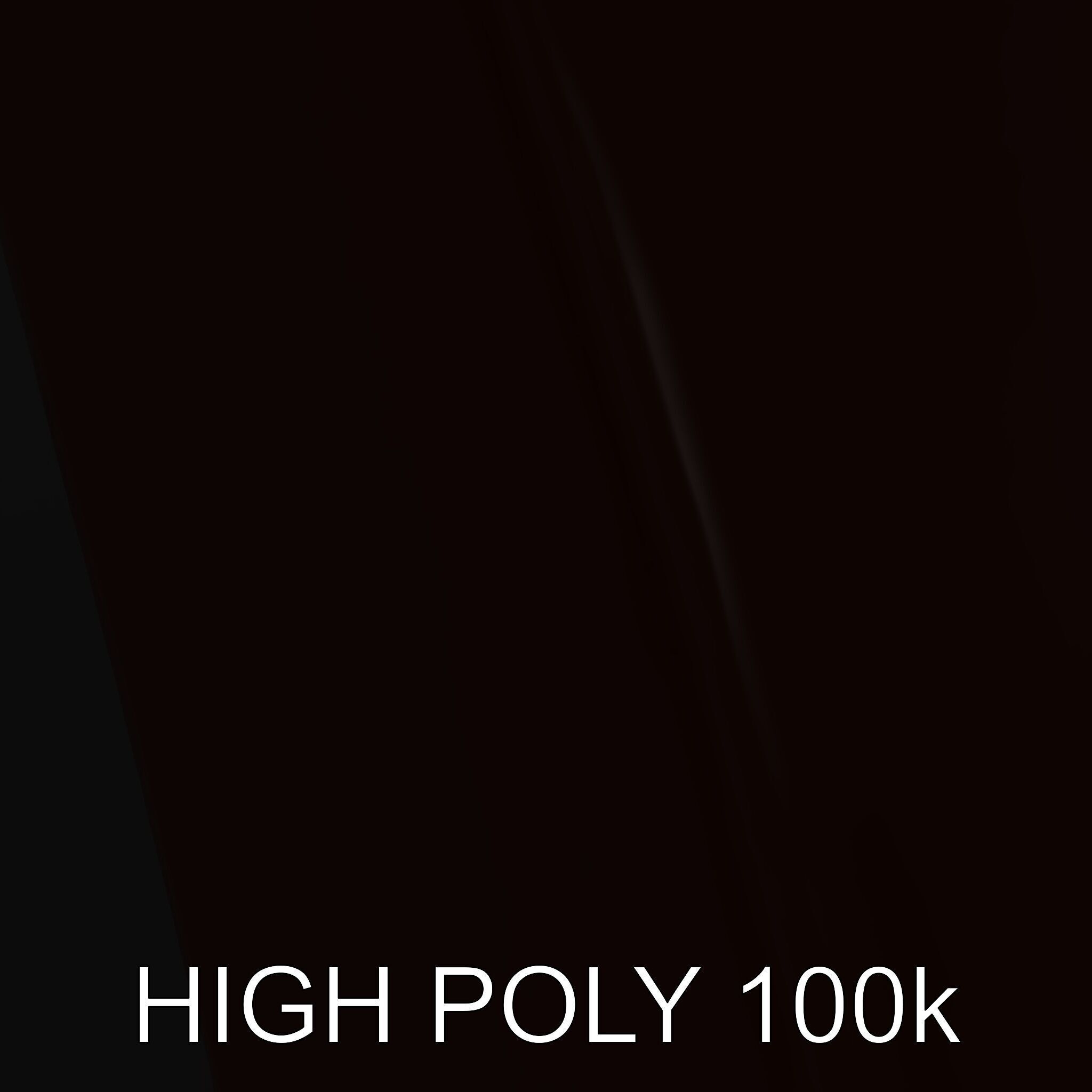 Sculptural Curved Metal Art Model Pack Low-poly 3D model_32