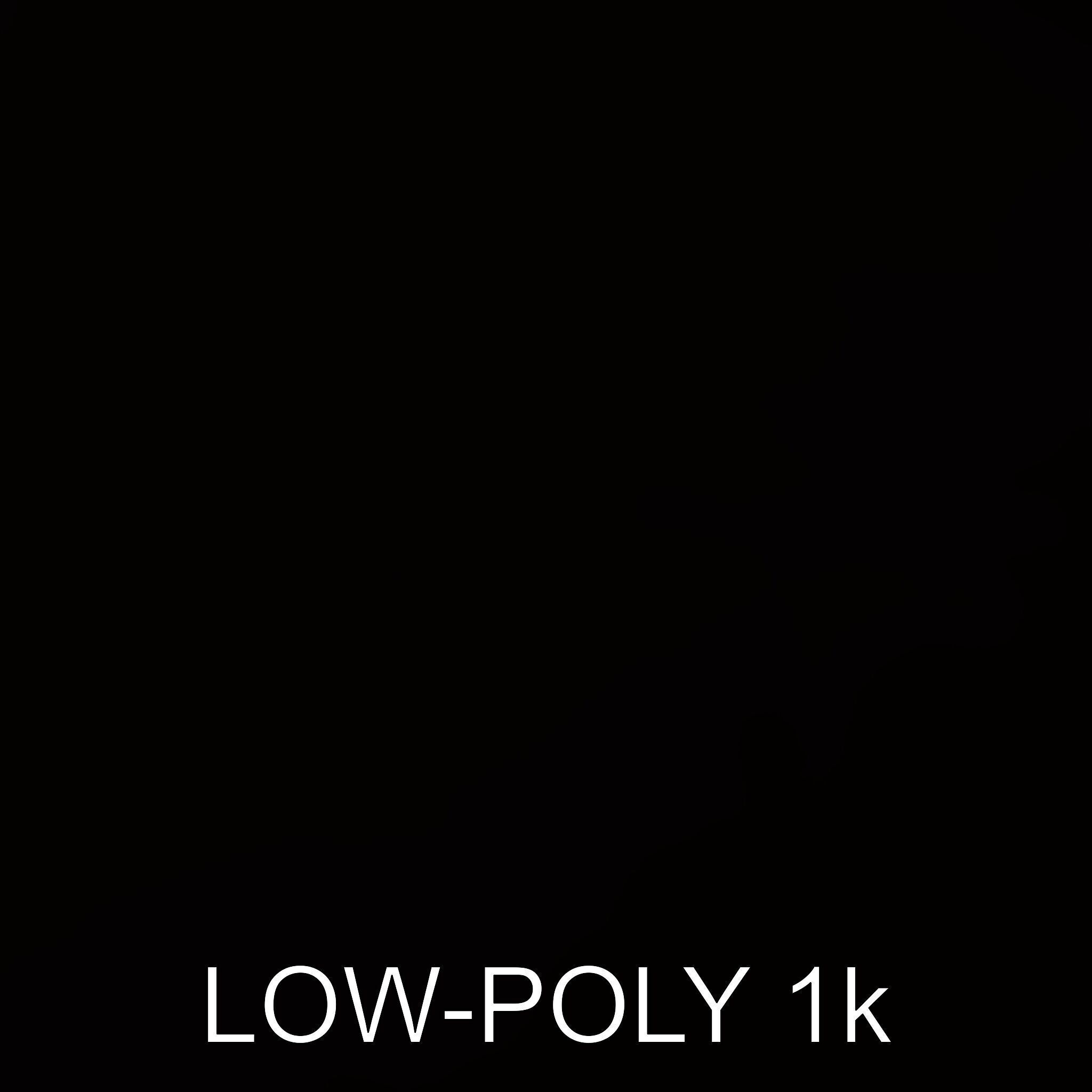 Sculptural Curved Metal Art Model Pack Low-poly 3D model_20