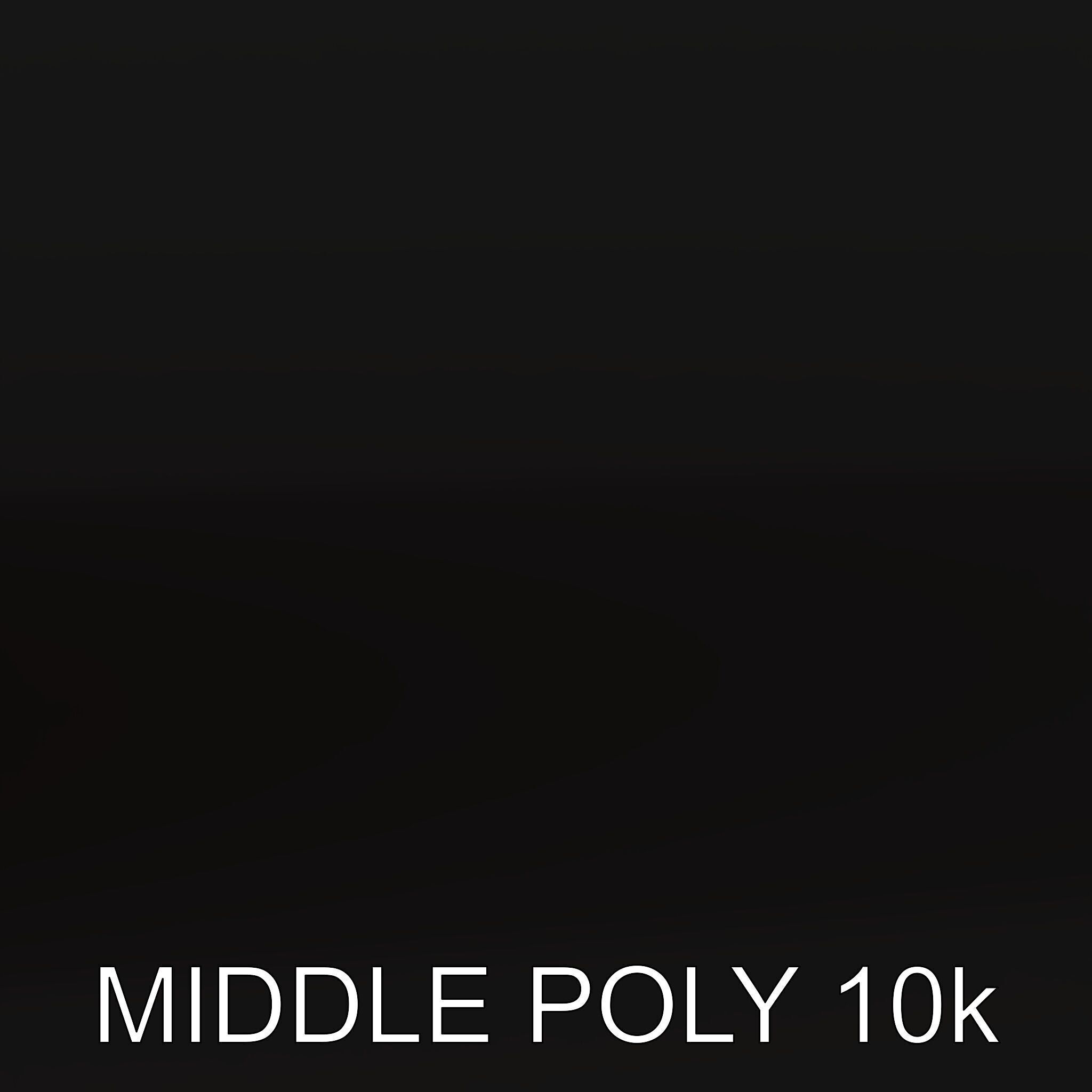 Sculptural Curved Metal Art Model Pack Low-poly 3D model_8