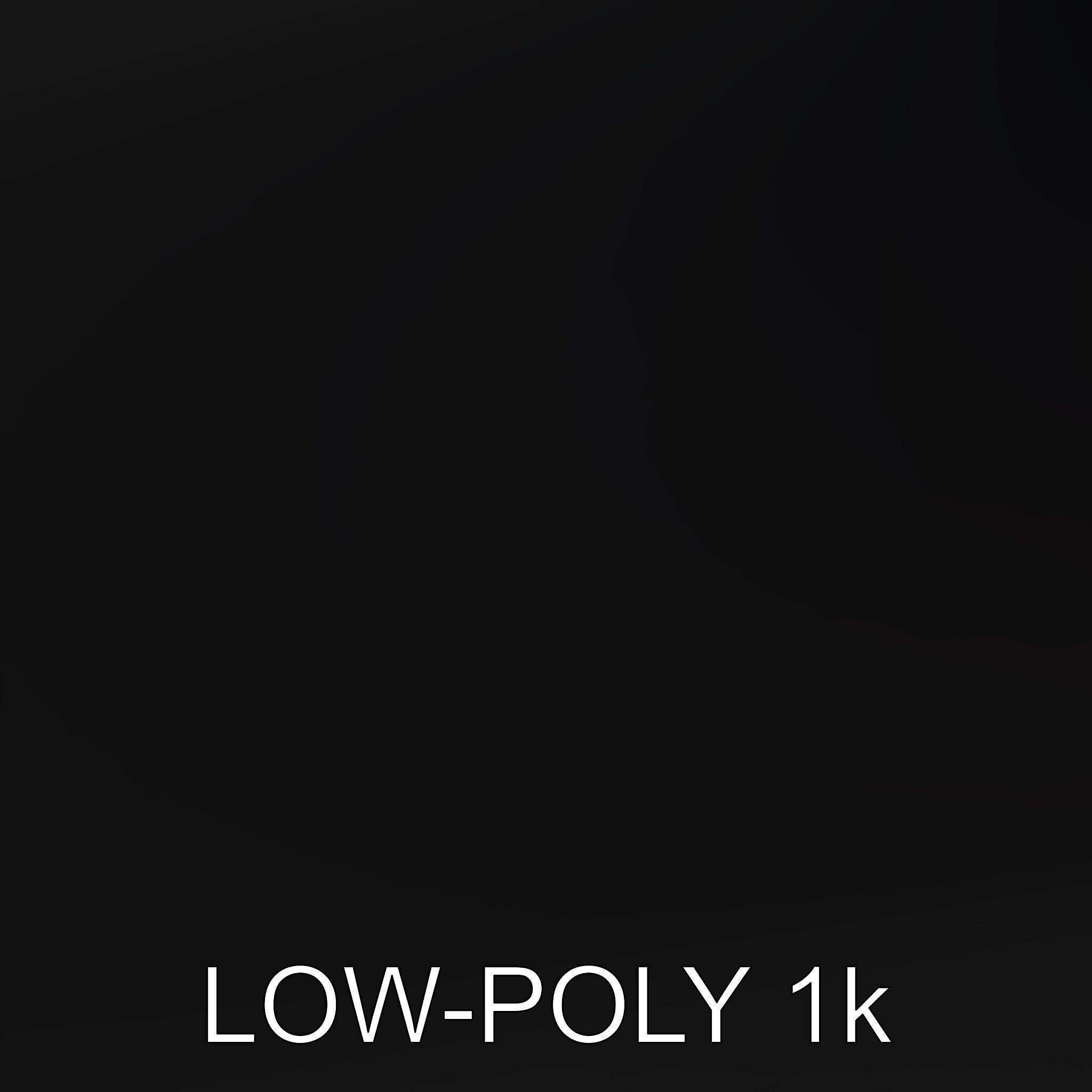 Sculptural Curved Metal Art Model Pack Low-poly 3D model_17