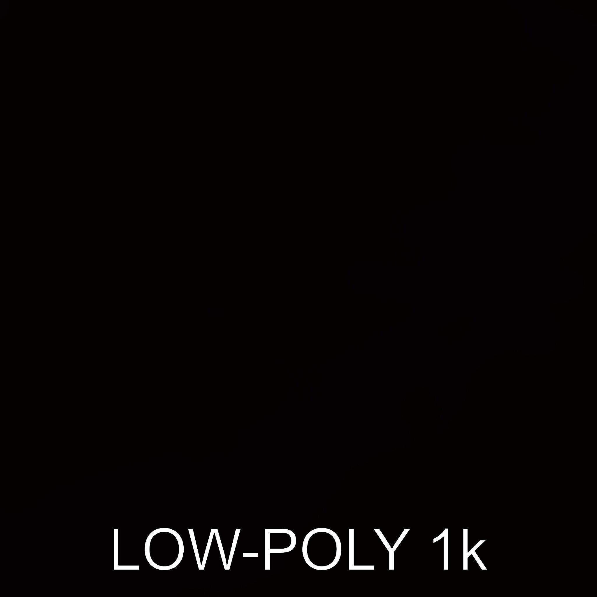 Sculptural Curved Metal Art Model Pack Low-poly 3D model_22