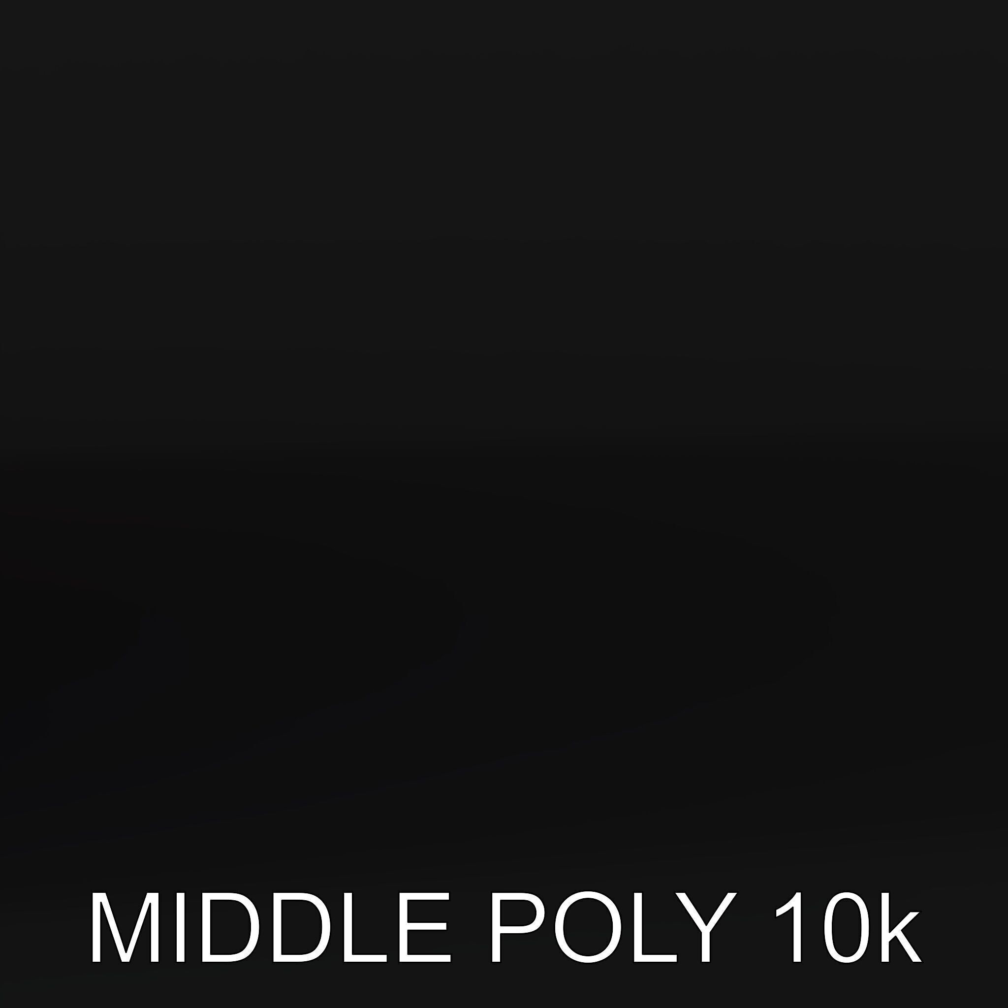 Sculptural Curved Metal Art Model Pack Low-poly 3D model_19