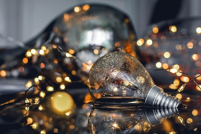  Melted incandescent light  3D print model