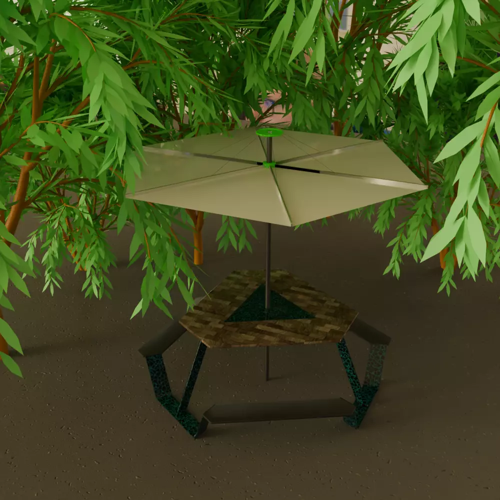 Umbrella Free 3D model