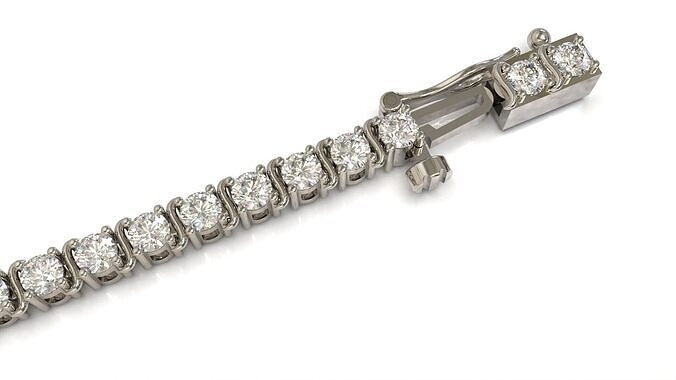 Tennis Bracelet 47335 3D print model