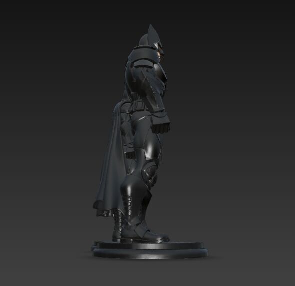 Armored Batman Figures 3D Printable Display Models 3D print model_13
