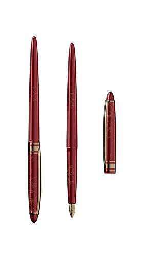 Chinese style fountain pen 3D model