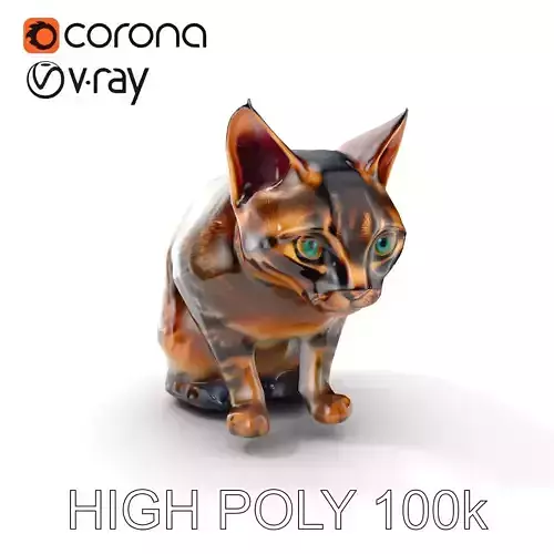 Realistic Cat Model Pack for D Rendering and Games
