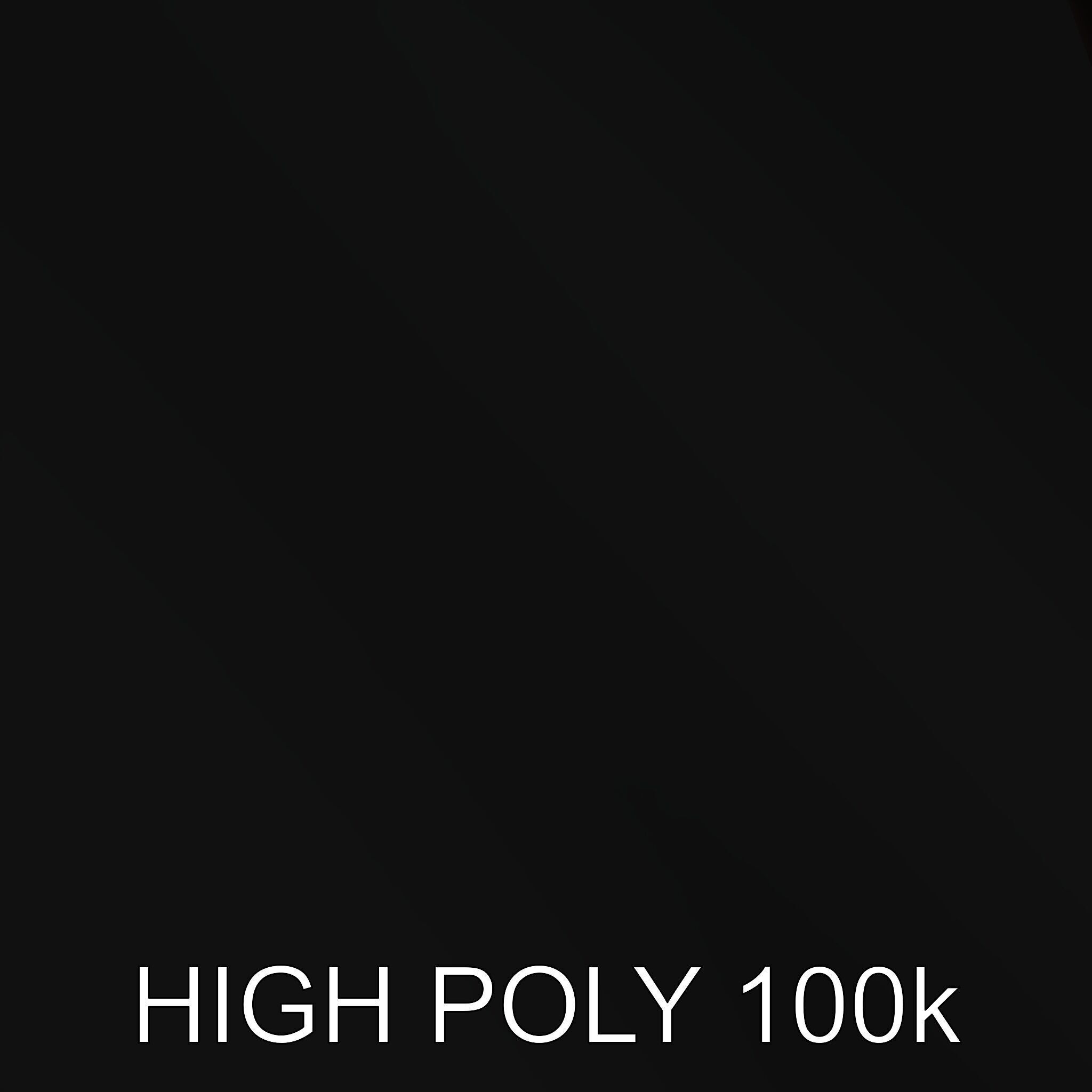 Modern Outdoor Sculpture Model Pack Low-poly 3D model_32