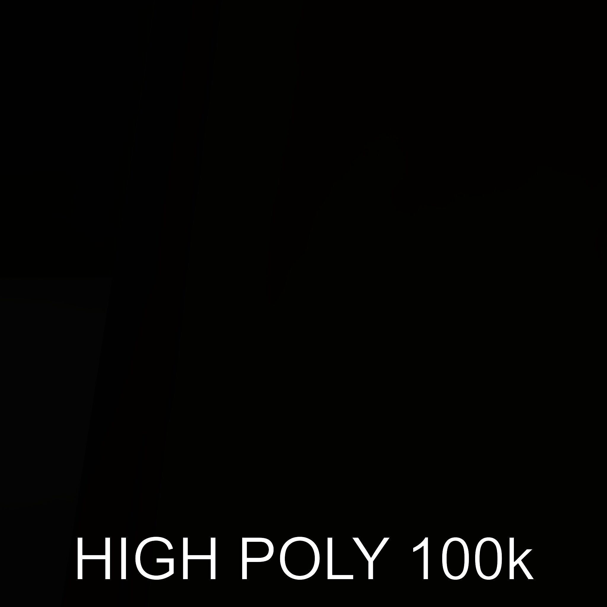 Modern Outdoor Sculpture Model Pack Low-poly 3D model_21