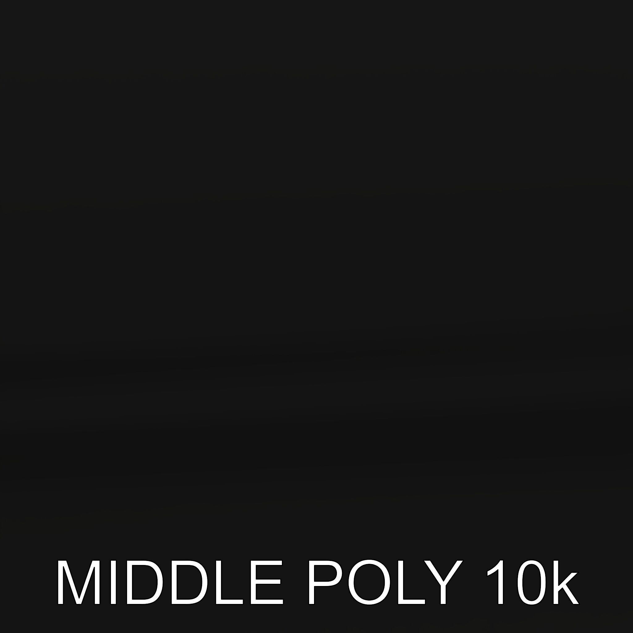 Modern Outdoor Sculpture Model Pack Low-poly 3D model_6