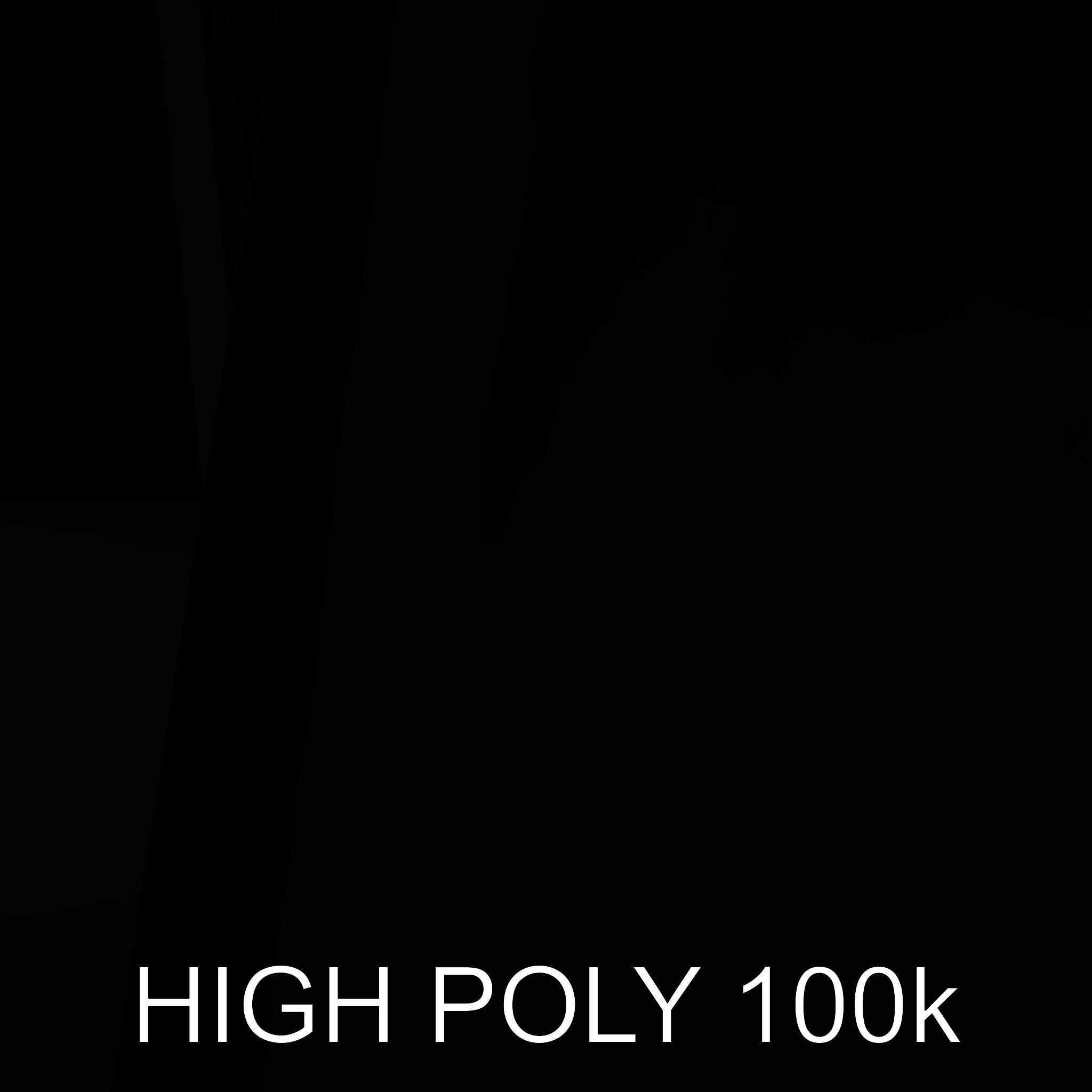 Modern Outdoor Sculpture Model Pack Low-poly 3D model_35