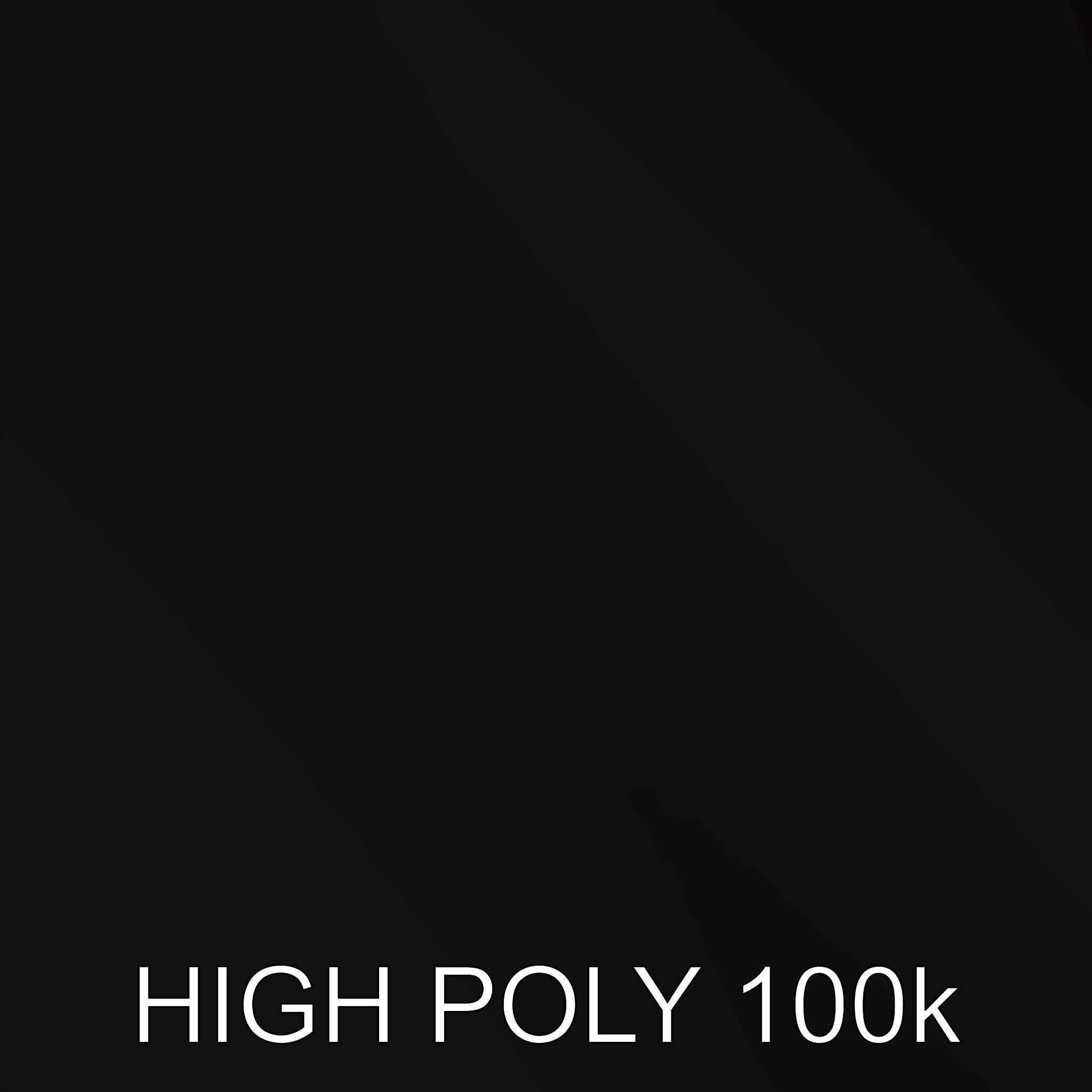 Modern Outdoor Sculpture Model Pack Low-poly 3D model_12