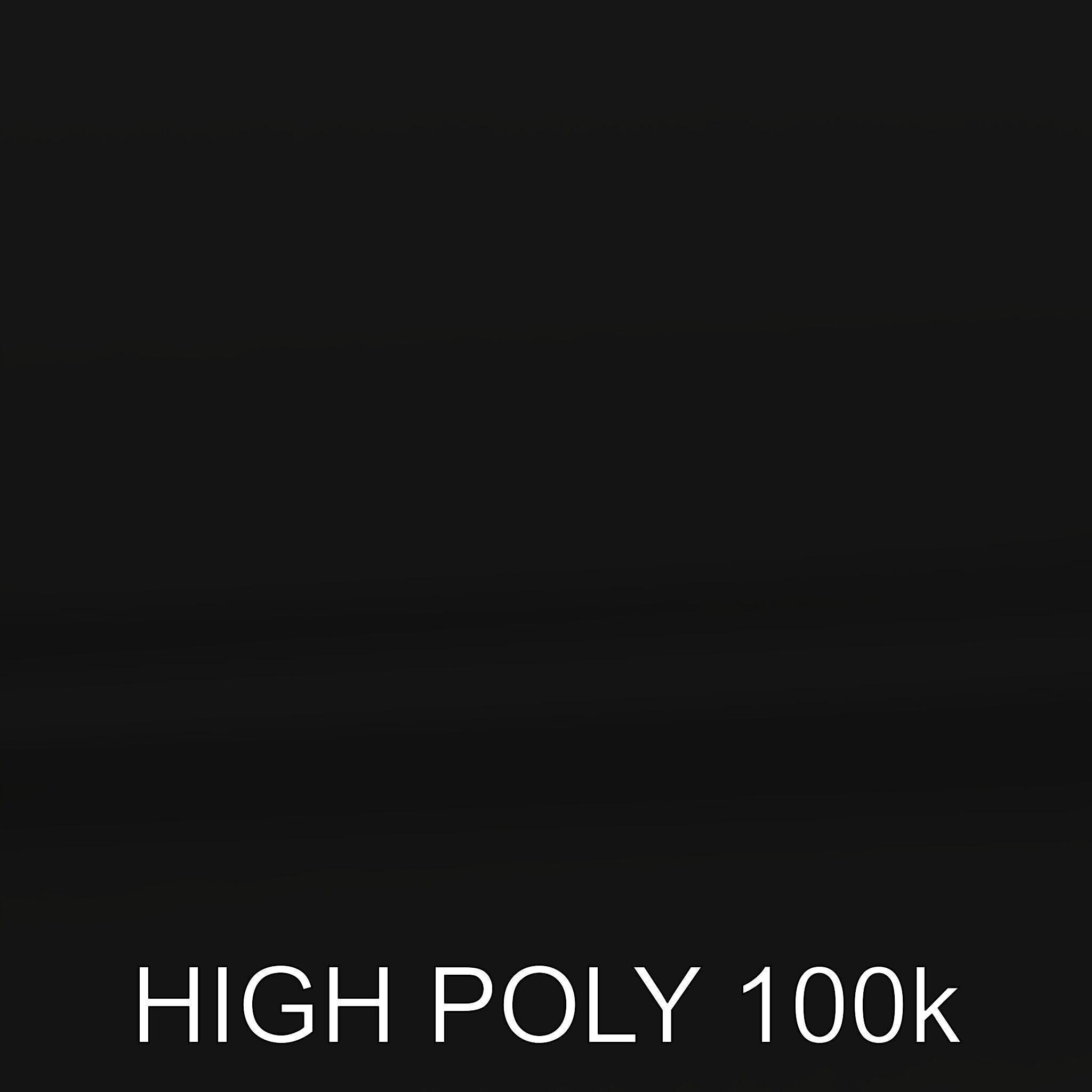 Modern Outdoor Sculpture Model Pack Low-poly 3D model_4