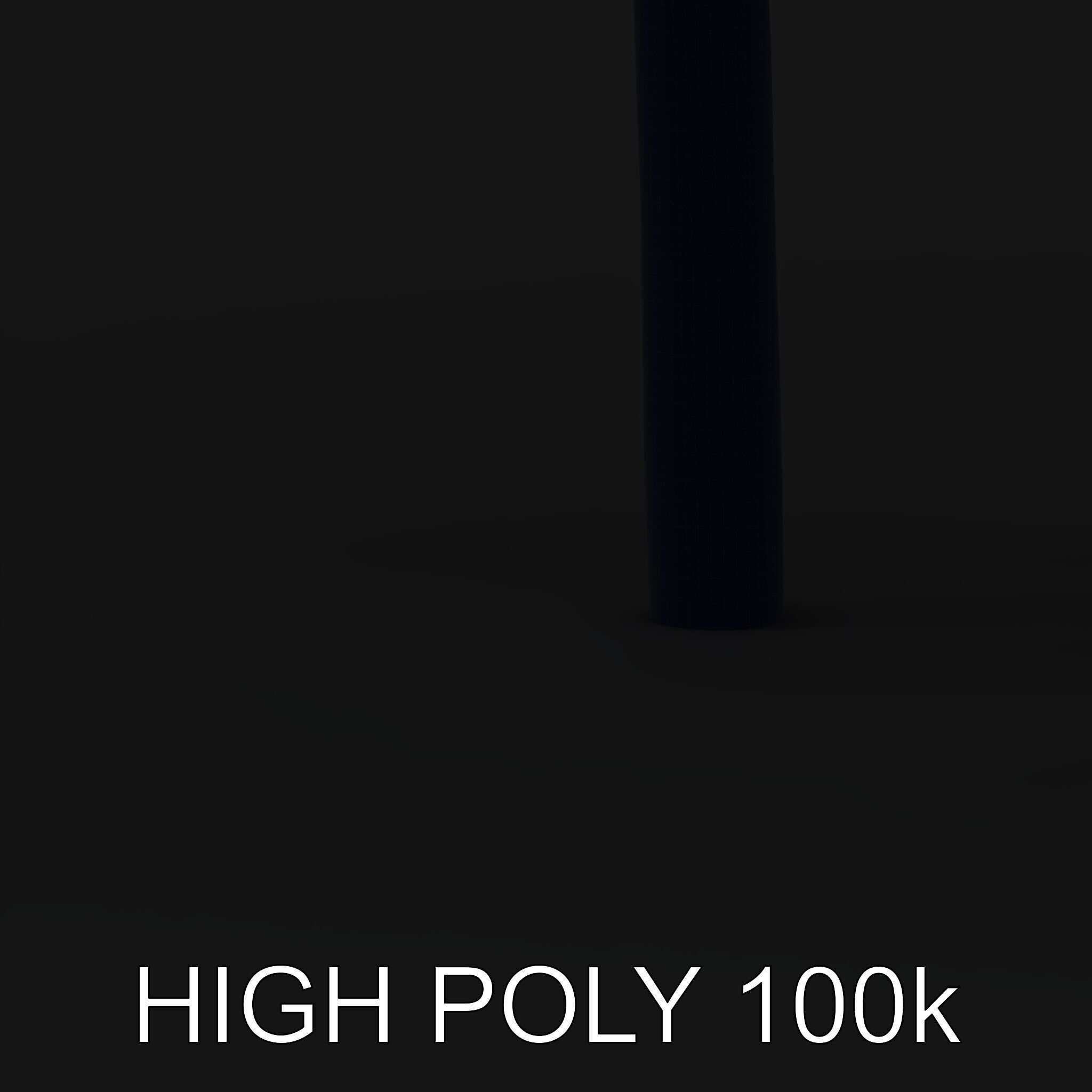 Metallic Insect Sculpture Model Pack Low-poly 3D model_5