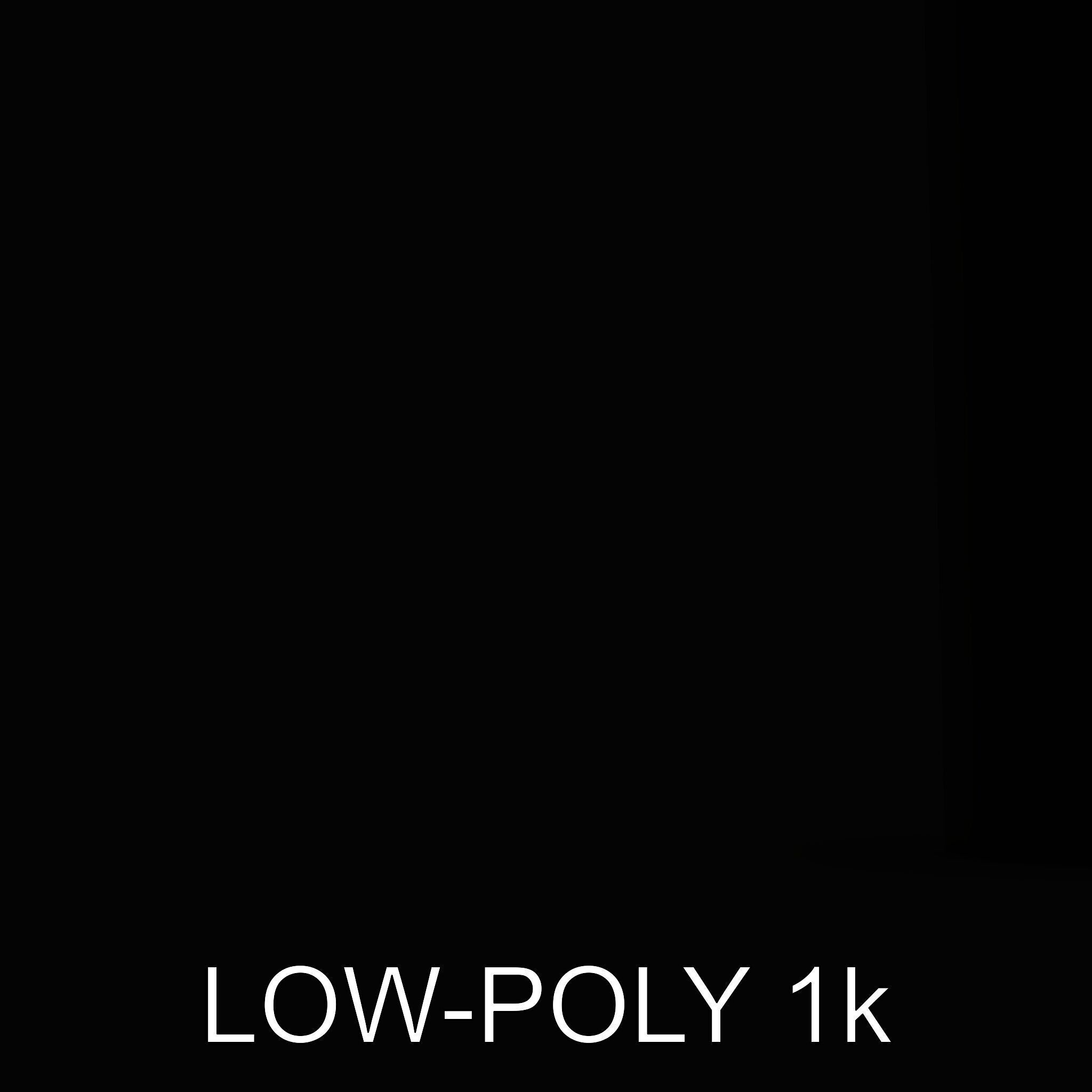 Metallic Insect Sculpture Model Pack Low-poly 3D model_29