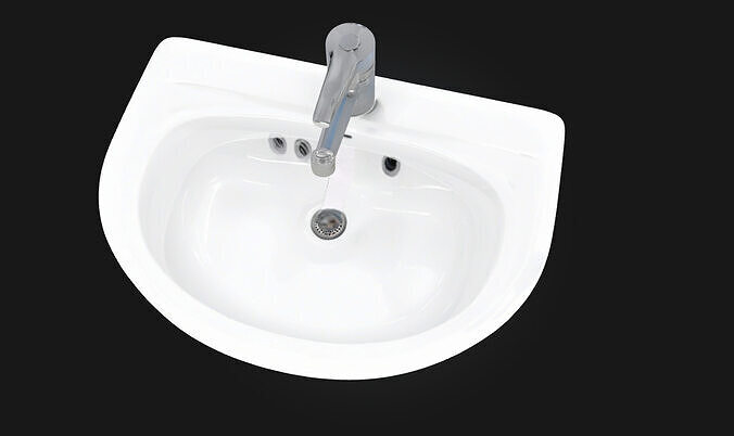 Basin Elegance Stylish Bathroom Sink Design  3D model