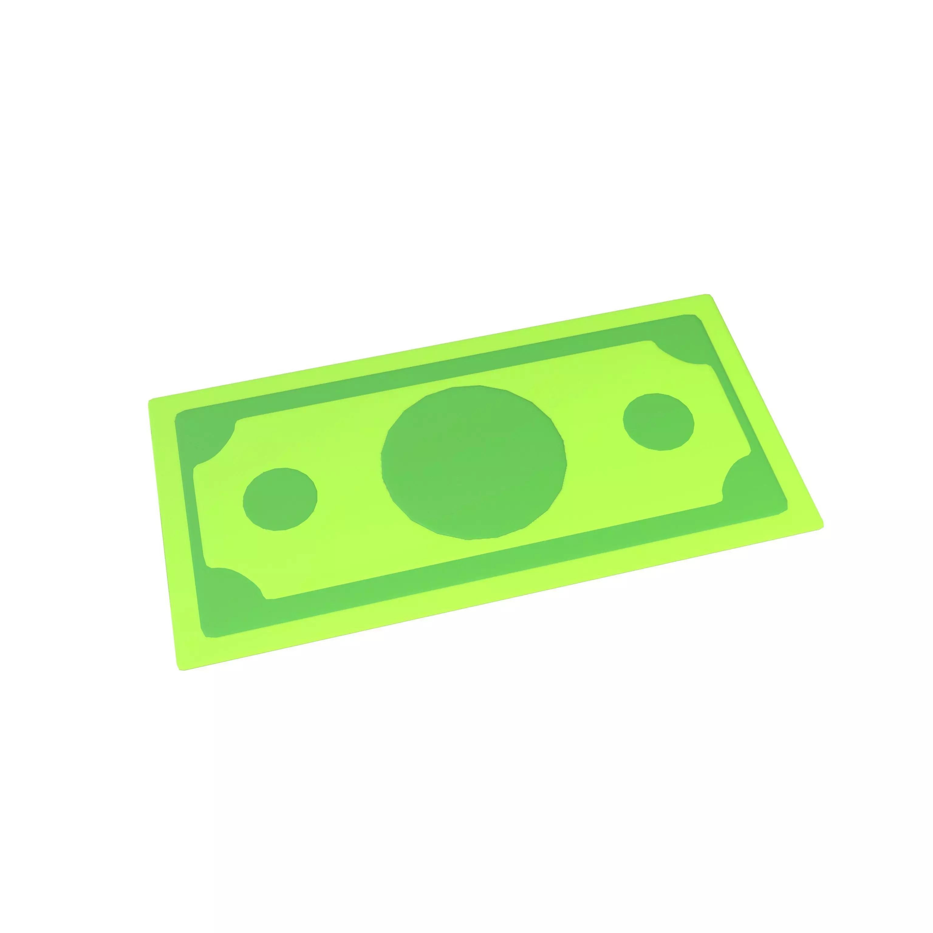 Cartoon Cute Money v1 001 Low-poly 3D model_0