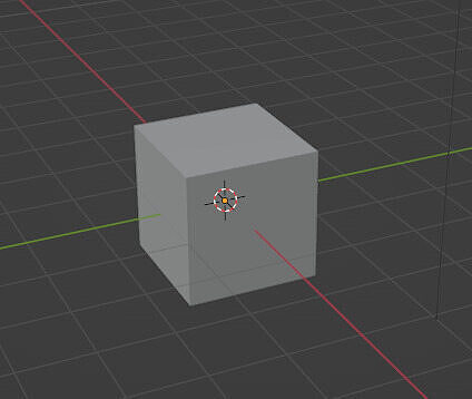 default cube 1 3D model