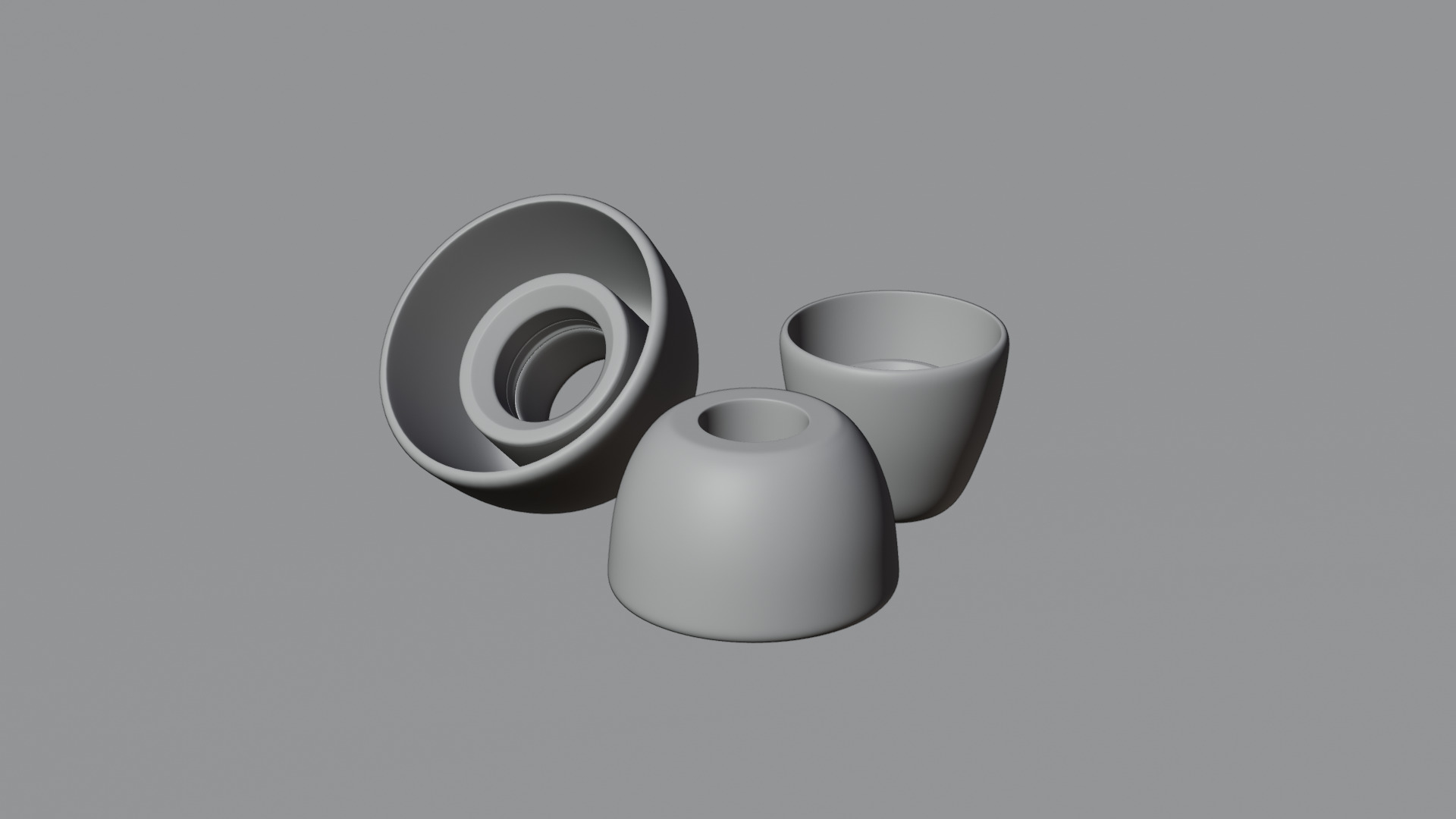 Ear buds8 Low-poly 3D model Low-poly 3D model_7