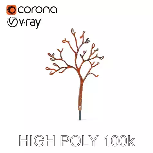 Stylized Tree Branch Model Pack Low-poly 3D model Stylized Tree Branch Model Pack Low-poly 3D model