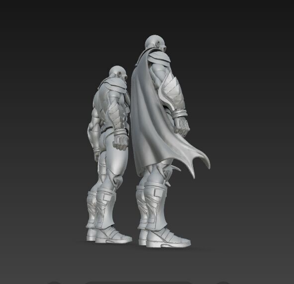 Monster-Styled Anti-Hero Figures 3D print model_16