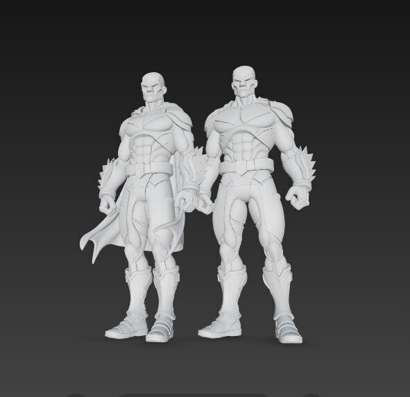 Monster-Styled Anti-Hero Figures 3D print model_6