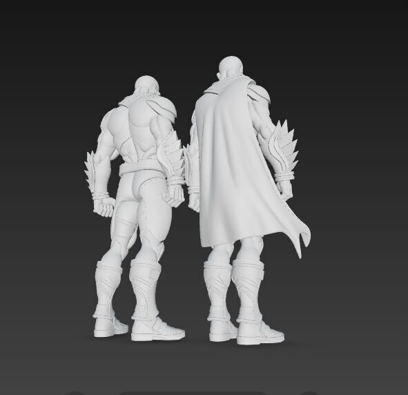 Monster-Styled Anti-Hero Figures 3D print model_9