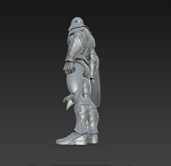 Monster-Styled Anti-Hero Figures 3D print model_18