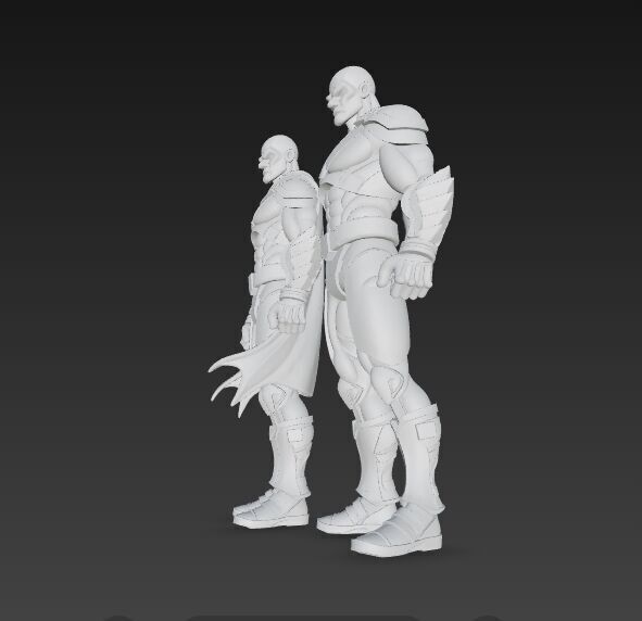 Monster-Styled Anti-Hero Figures 3D print model_11