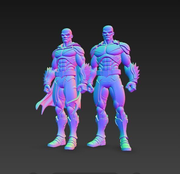 Monster-Styled Anti-Hero Figures 3D print model_20